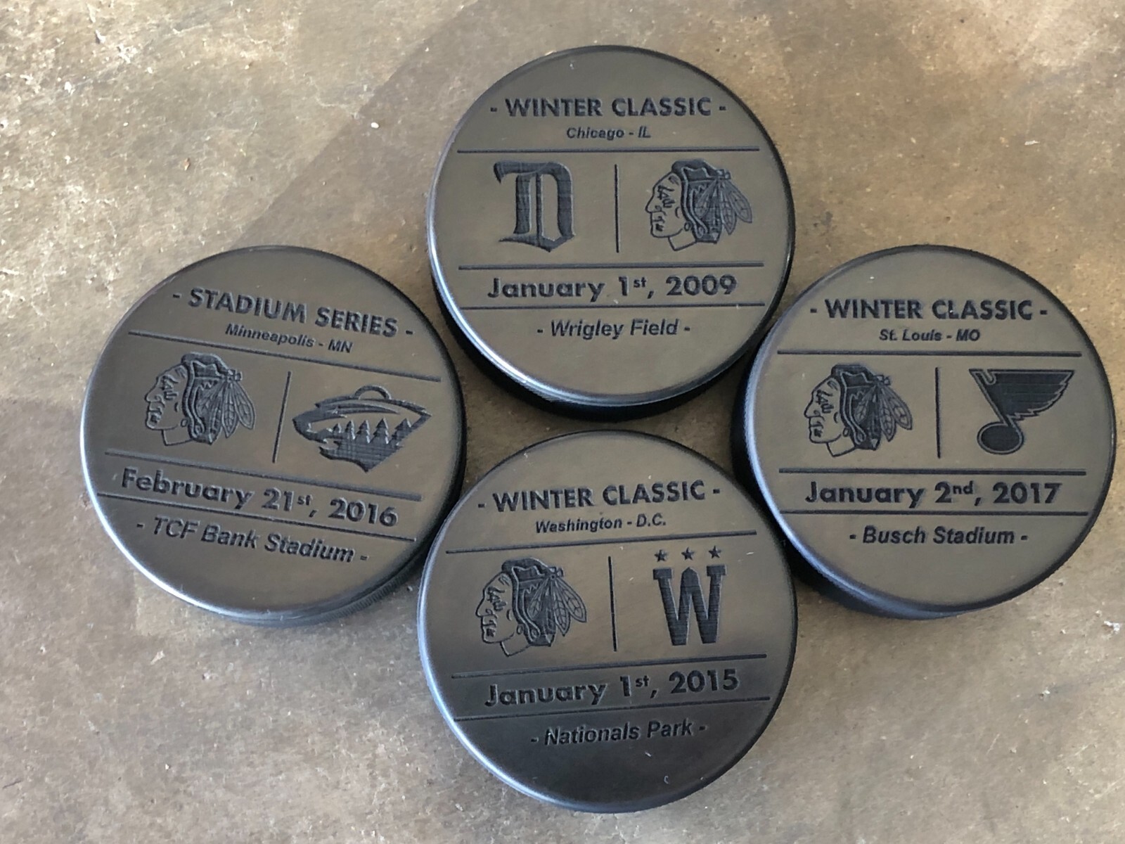 NHL Outdoor Heritage, Stadium, Winter Classic Custom Laser Engraved