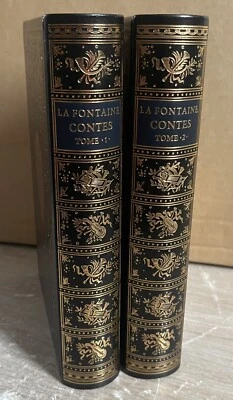 La Fontaine. Contes. Jean de Bonnot. 1982. 2 Volumes. Excellent État - Photo 1/4