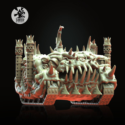 Plague Transport Rhino Tainted Windmill für Death Guard Nurgle Transport #1