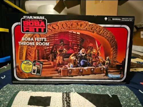 New Star Wars The Vintage Collection Book Of Boba Fett’s Throne Room W Shipper