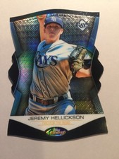 Jeremy Hellickson 2012 Topps Finest Moments Die Cut Insert Tampa Bay Rays