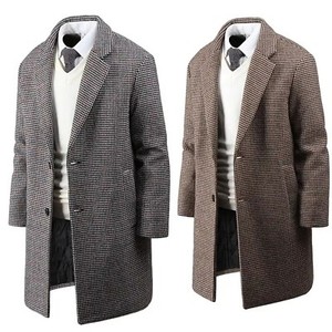 houndstooth wool coat