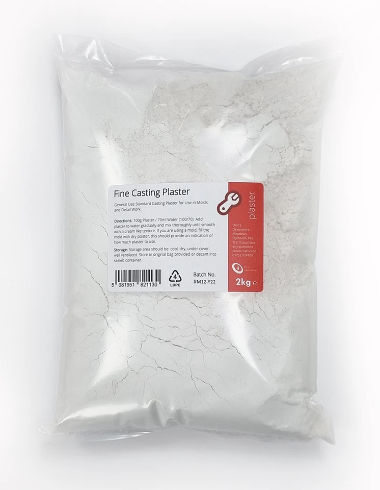 INTRALABS Fine Casting Plaster of Paris (Standard Casting Plaster)