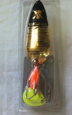 Trader Bay Brittnay Gold Spoon Fishing Lure FL USA Made