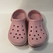 Crocs Classic Candy Pink Slip On Clogs Shoes Women s Size 8, Mens 6