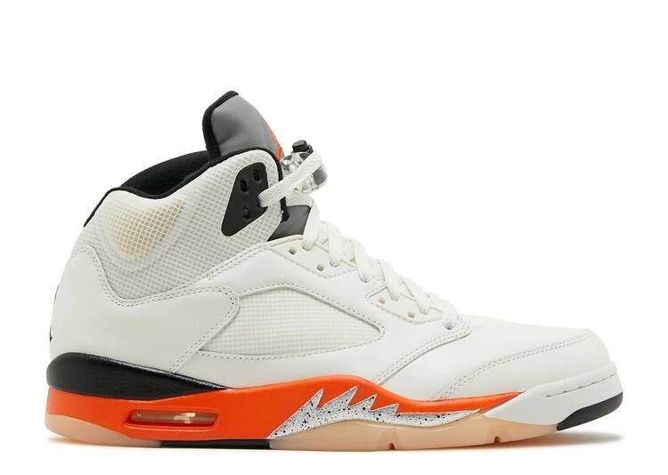 NIKE AIR JORDAN 5 RETRO “ORANGE BLAZE” Air Jordan 5 Shattered Backboard /Orange Blaze - YouTube
