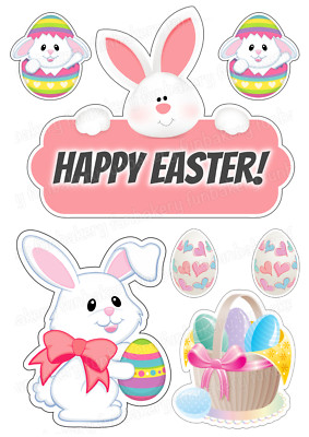 Ostern Tortenaufleger Party Deko essbar Geburtstag Geschenk Feier Hase Ei