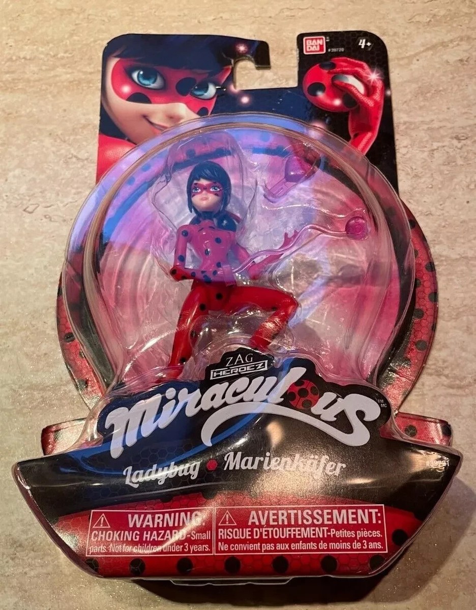 NEW RARE ZAG HEROEZ 2015 ORIGINAL BANDAI MIRACULOUS LADYBUG DOLL