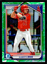 2024 Bowman Chrome Prospects Alberto Rios Lunar Glow Refractor #BCP-98