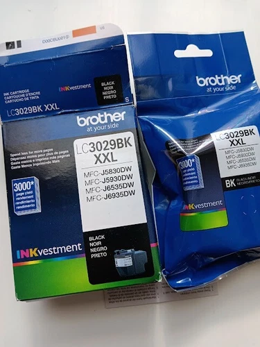 Genuine Brother Lc3029bk XXL High Yield Ink Cartridge Black