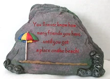 CUSTOM HIDE-A-KEY  YOU'LL NEVER KNOWHOW MANY FRIENDS YOU HAVE  ....UNTIL YOU GET