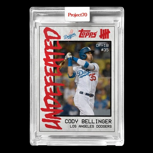 Topps Project 70 Card 494 - Cody Bellinger by UNDEFEATED - PR 1078!