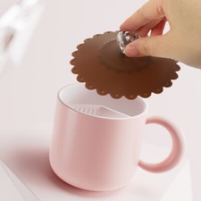 6PCS 10.5CM Mug Cover Silicone Outdoor Drink Cover Cup Covers for Hot Drinks