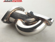 Us Ship Dsm Turbo Outlet Elbow Exhaust Downpipe For 89-99 Eclipsetalon 4g63t