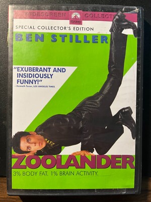 Zoolander (DVD, 2002) Widescreen *OR Full Screen Ben Stiller Special Collector