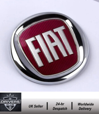 FITS FIAT GRANDE, PUNTO, 500, PONDA  BUMPER GRILL BADGE 95MM FRONT, NOT FOR REAR