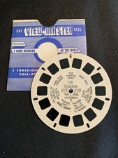 SAWYER'S View-Master 116  SEQUOIA NATIONAL PARKI, CALIFORNIA Early Font