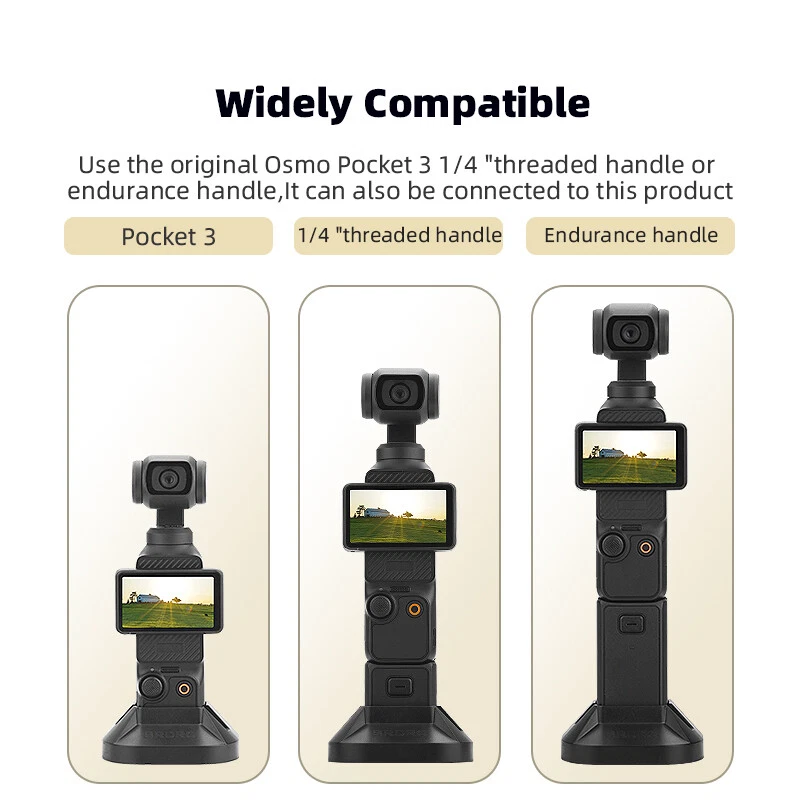 For DJI OSMO POCKET 3 Desktop Mount Stabilizing Bracket Accessories - Image 4 of 4