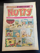 Nutty Comic No 164, April 2nd 1983, Bananaman.