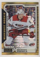 2018-19 O-Pee-Chee Platinum Marquee Rookies Seismic Gold 2/50 Warren Foegele 1io