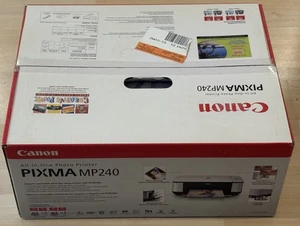 Canon PIXMA MP240 All-in-One Inkjet Photo Printer, Scanner, Copier NEW