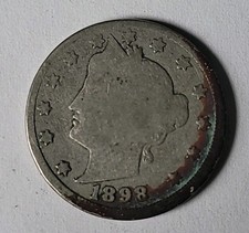 1898 Liberty Head V Nickel