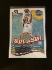 Panini 2023-24 Donruss Optic Splash Victor Wembanyama Rookie #6 Spurs