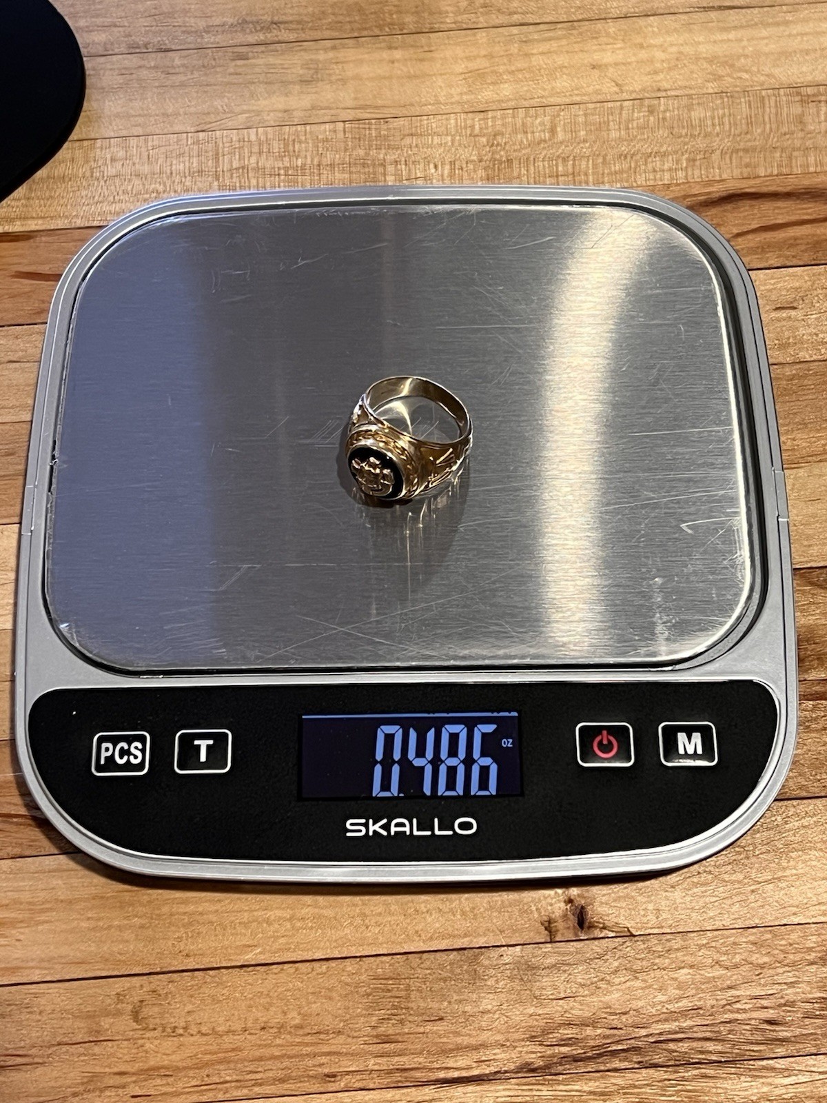 Vintage Lambda Chi Alpha Solid 12K Gold Ring With… - image 7