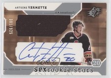 2003-04 SPx Rookie Stars 301/925 Antoine Vermette #217 Auto 0b2