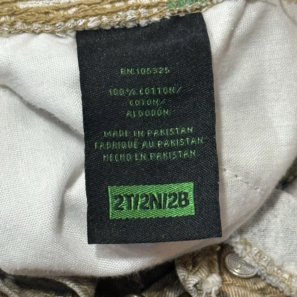 Mono John Deere Mossy Oak Niños 2T Baberos Camuflaje Niñas Niños Pequeños Niños Foto 4 de 4