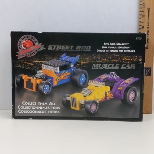 Mega Bloks Pro Builder Street Hot Rod Collector Series 9705 Buildable Car Racing - Bild 2 von 2