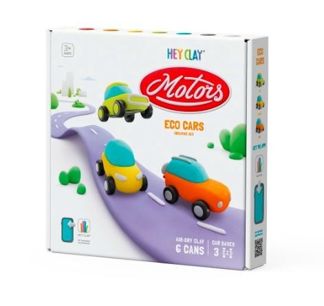 5904754604420 Игрушки из пластилина Hey Clay Eco Cars 5390₽