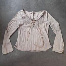 Sabotage 90er Berlin Techno Marke Kult Club Oberteil Bluse Selten Damen Gr. L