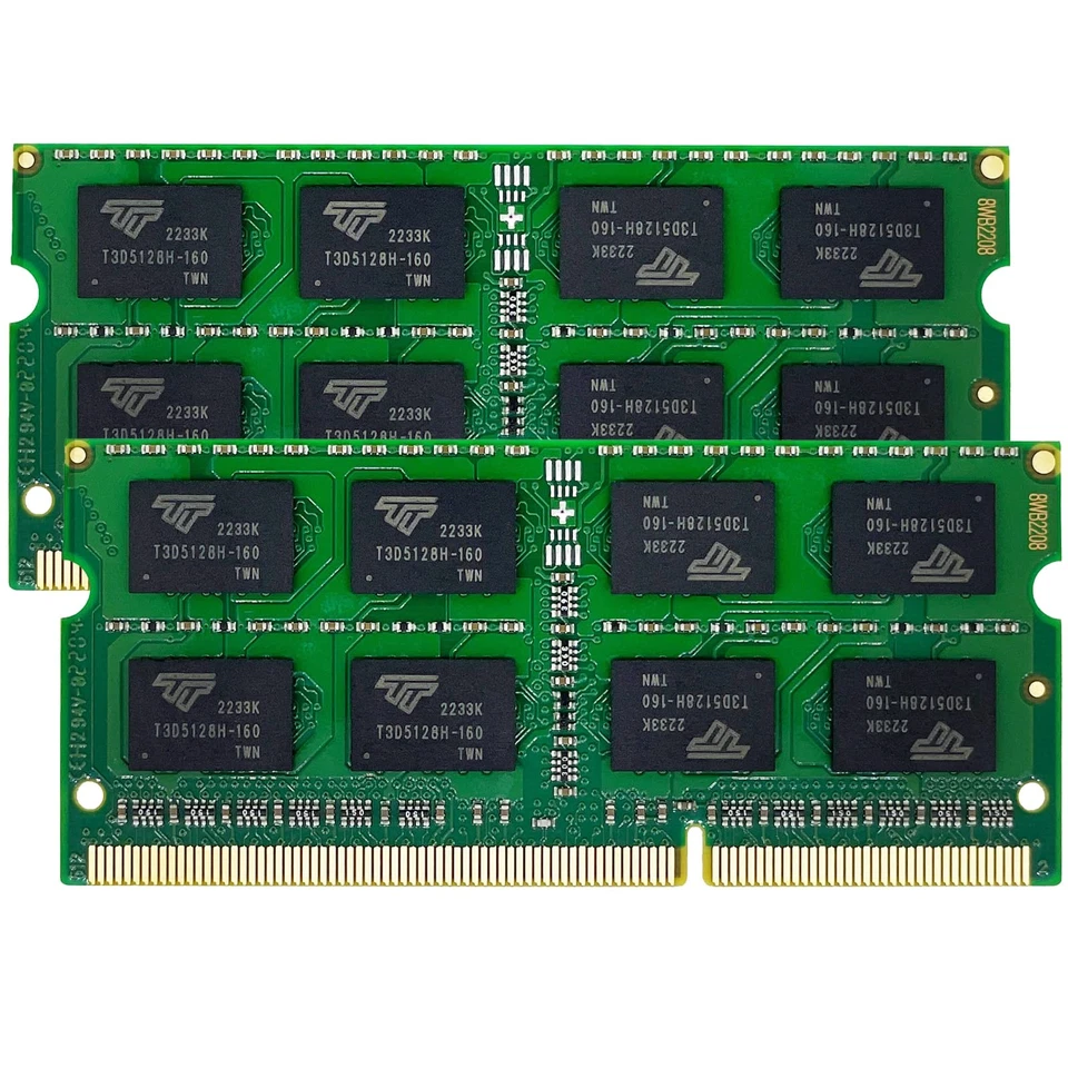 16GB (2x8GB) DDR3L/DDR3 1600MHz PC3L-12800 SODIMM Laptop RAM 1.35V/1.5V CL11 - Image 2 of 4
