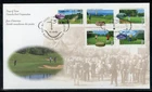 CANADA 1995 GOLF IN CANADA #1553-57 FIRST DAY COVER !! A113