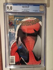 Spider-Man #50 Giant-Sized Issue, Holographic Cover Image CGC 9.0 Newsstand Vari