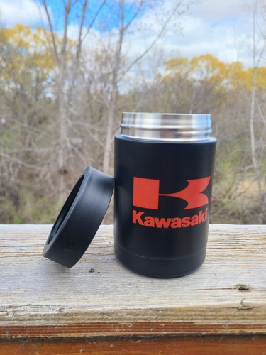 Kawasaki basecamp Stainless Steel Icey Can & Bottle Insulator Sweat Proof - Picture 7 of 7