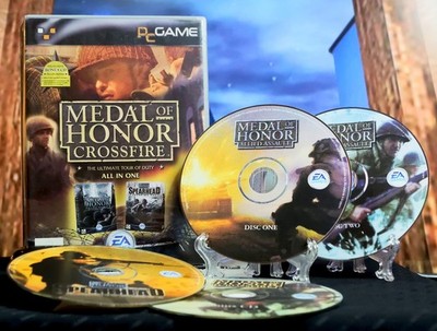 Medal of Honor: Crossfire + Bonus CD Retro PC Big Box Game Pack [CIB Complete]
