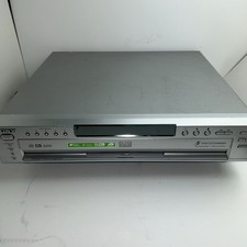 Sony DVP-NC655P 5 Disc Video DVD CD Carousel Changer Player Tested No Remote