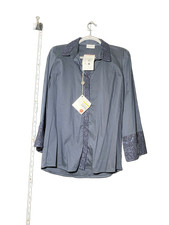 PAULIE Navy Nu Hertford Shirt Size 42 - 29" Length 17" Sleeve Men's Casual