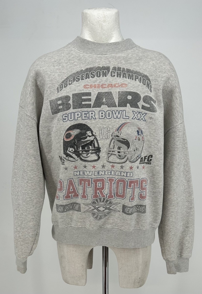 Abercrombie Fitch NFL Vintage SuperBowl XX Graphic Crew Sweatshirt