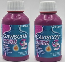 Gaviscon Double Action Mint Liquid - 2 x 250ml
