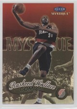 1999-00 Fleer Mystique Gold Rasheed Wallace #56 3v6