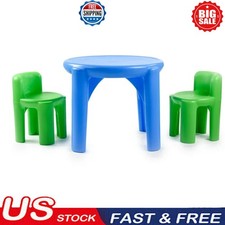 Toddlers Activity Tables 2 Chair Sets Eating Playing Crafts Entertainment New