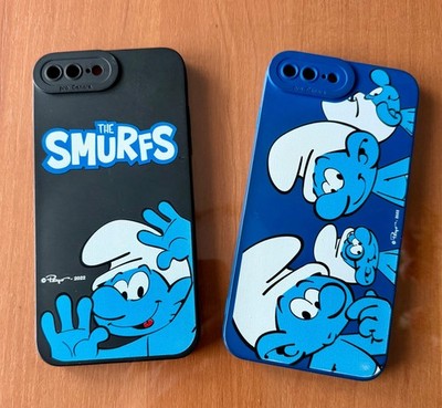 2x Handy Hülle iPhone 8plus Schlümpfe