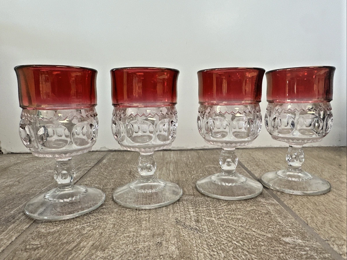 25+ Indiana Glass Kings Crown Ruby In 40s 50s 60s Glassware for