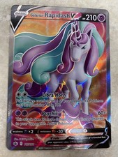 Pokemon Chilling Reign "Galarian Rapidash V" 167/198 / Ultra Rare / Near Mint on eBay