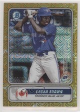 2020 Bowman Mega Box Gold Mojo Refractor 7/50 Dasan Brown #STG-DB g6p