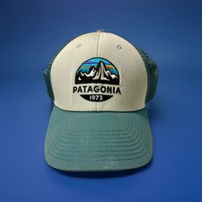 Patagonia 1973 Trucker Hat Cap Snapback Mesh Adult Mens Fitz Roy Mountain Logo