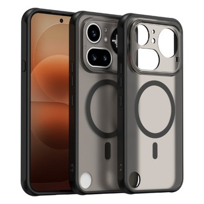 For Nothing Phone 4A Pro 3 3A Lite Hülle Magnet Stoßfest Matt PC Hard Cover